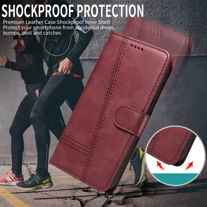 Housse Nothing Phone (3a) Simili Cuir Porte-Cartes 11