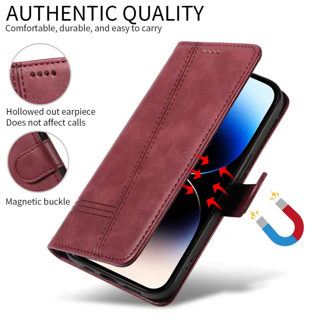 Housse Nothing Phone (3a) Simili Cuir Porte-Cartes 11