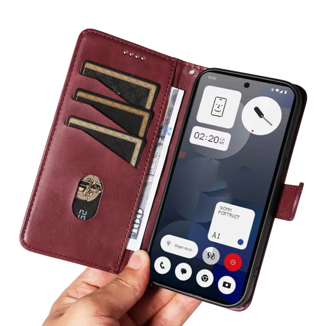 Housse Nothing Phone (3a) Simili Cuir Porte-Cartes 11