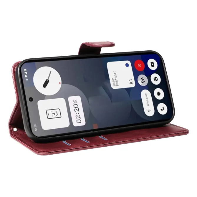 Housse Nothing Phone (3a) Simili Cuir Porte-Cartes 11