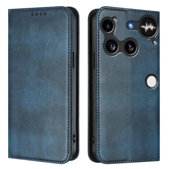 Housse Nothing Phone (3) Simili Cuir RFID Porte-Cartes Rétro