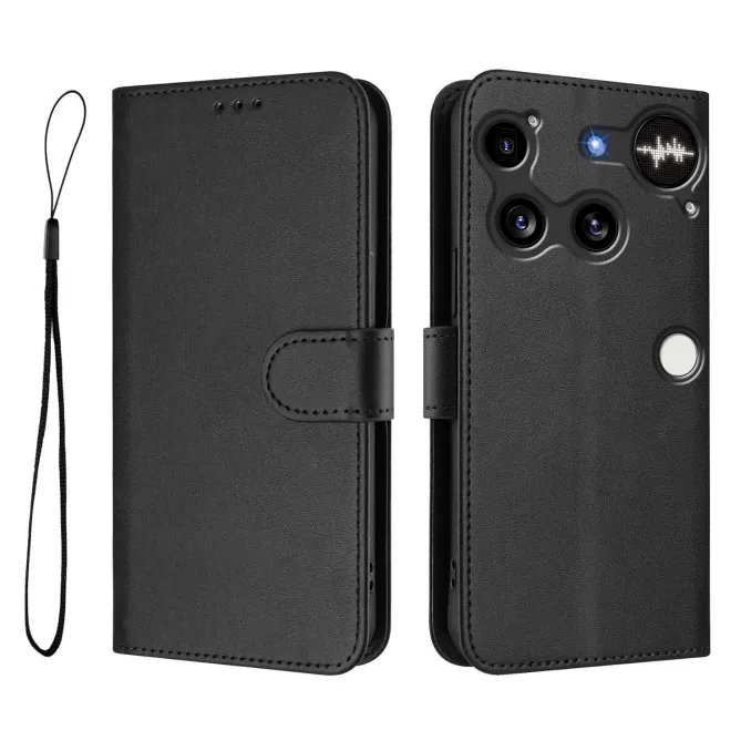 Housse Nothing Phone (3) Simili Cuir RFID Sangle Porte-Cartes