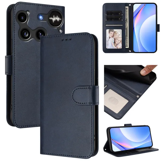Housse Nothing Phone (3) Simili Cuir RFID Sangle Porte-Cartes