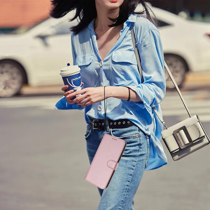 Housse Nothing Phone (3) Simili Cuir RFID Sangle Porte-Cartes