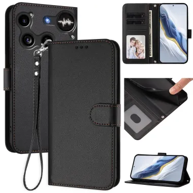 Housse Nothing Phone (3) Simili Cuir Sangle Porte-Cartes 2
