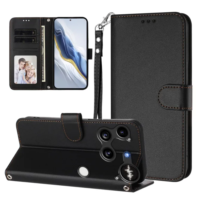 Housse Nothing Phone (3) Simili Cuir Sangle Porte-Cartes 2