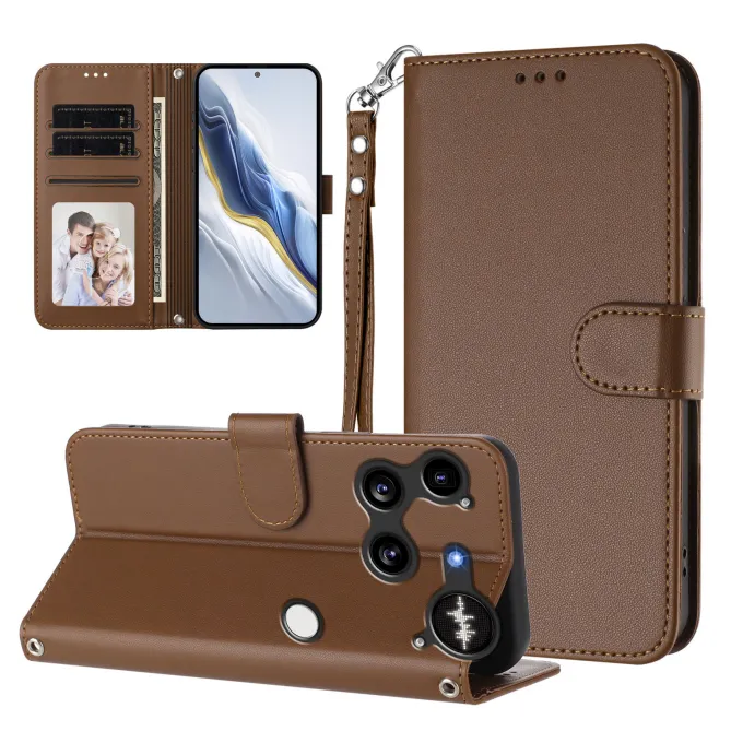 Housse Nothing Phone (3) Simili Cuir Sangle Porte-Cartes 2