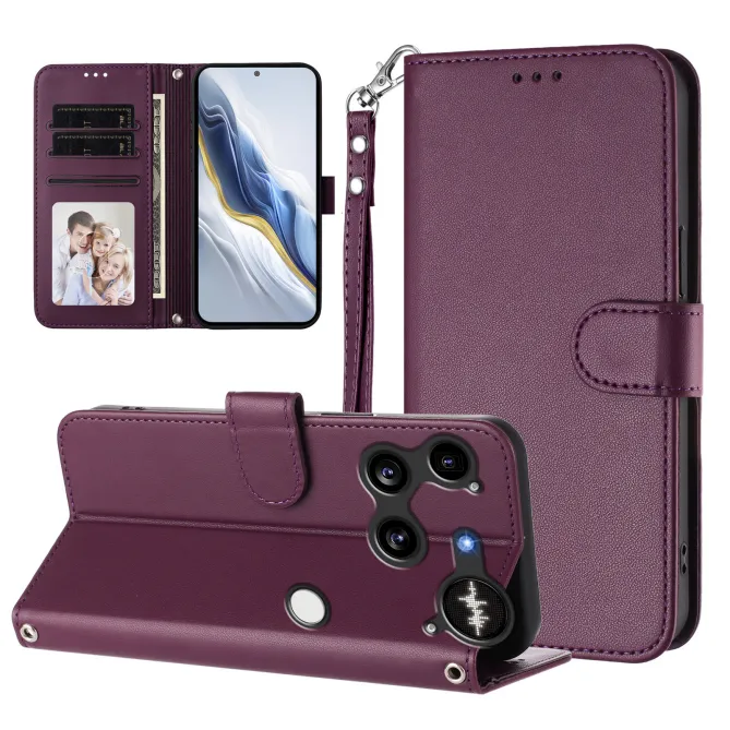 Housse Nothing Phone (3) Simili Cuir Sangle Porte-Cartes 2