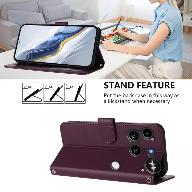 Housse Nothing Phone (3) Simili Cuir Sangle Porte-Cartes 2