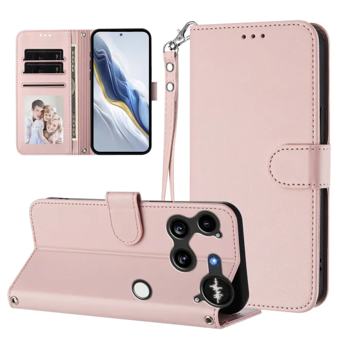 Housse Nothing Phone (3) Simili Cuir Sangle Porte-Cartes 2