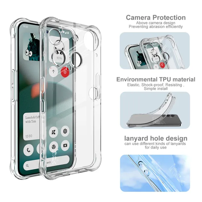 Coque Nothing Phone (3) TPU Transparent Antichoc Protection 2