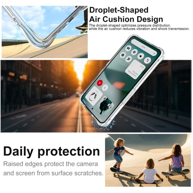 Coque Nothing Phone (3) TPU Transparent Antichoc Protection 2