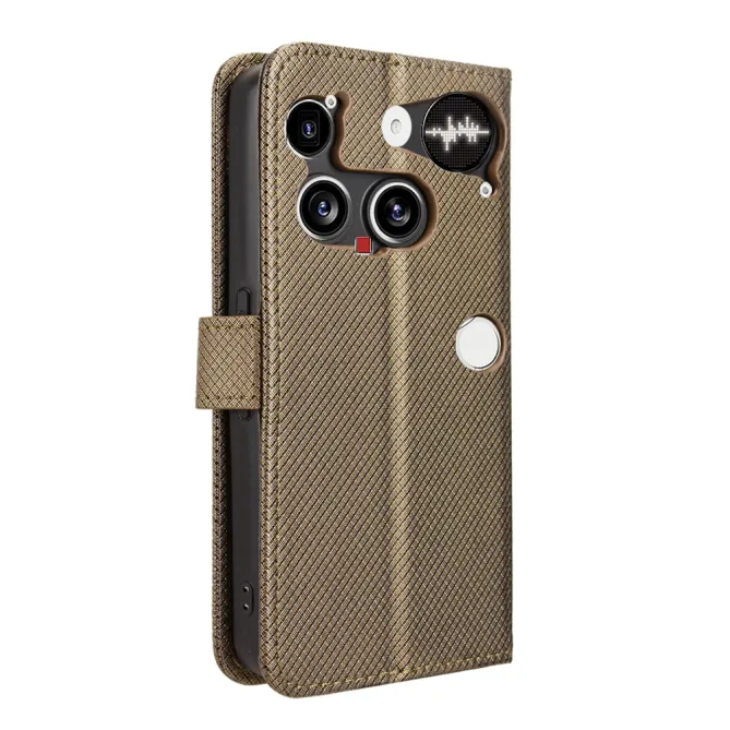 Housse Nothing Phone (3) Simili Cuir Sangle Porte-Cartes 3