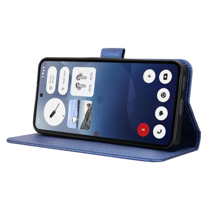 Housse Nothing Phone (3) Simili Cuir Sangle Porte-Cartes 3