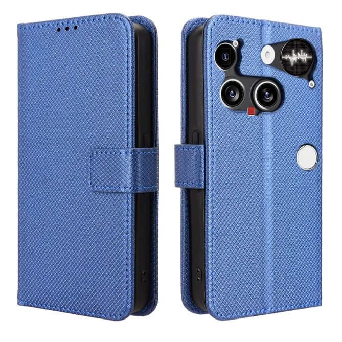 Housse Nothing Phone (3) Simili Cuir Sangle Porte-Cartes 3