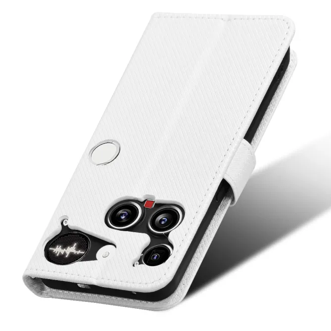 Housse Nothing Phone (3) Simili Cuir Sangle Porte-Cartes 3