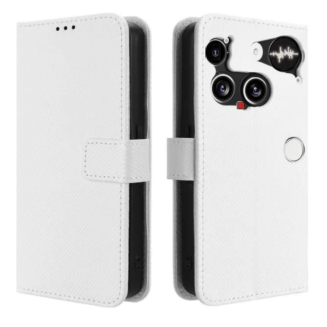 Housse Nothing Phone (3) Simili Cuir Sangle Porte-Cartes 3