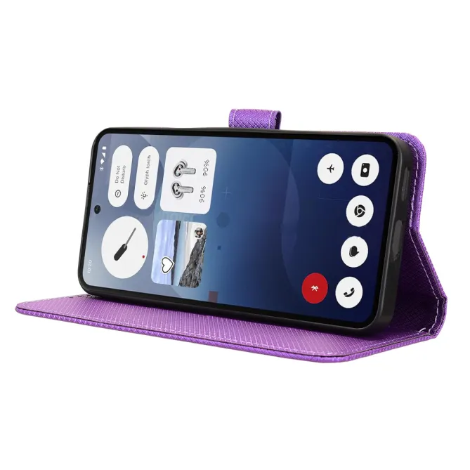 Housse Nothing Phone (3) Simili Cuir Sangle Porte-Cartes 3