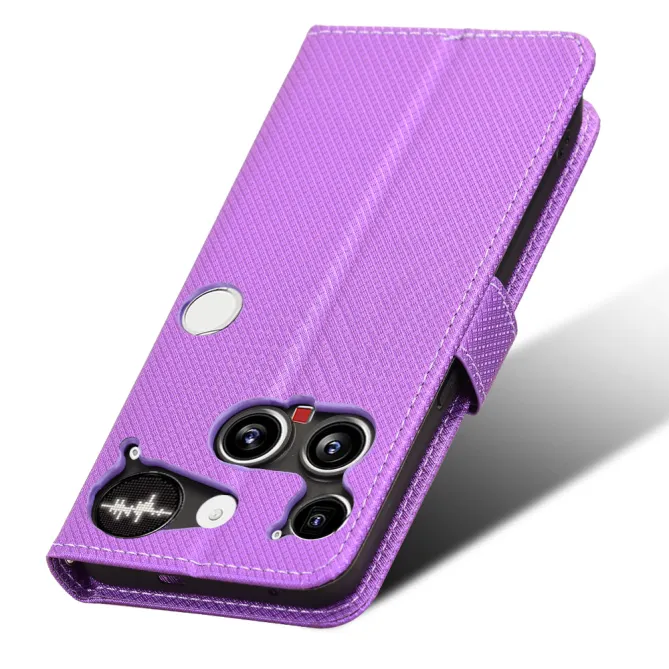 Housse Nothing Phone (3) Simili Cuir Sangle Porte-Cartes 3