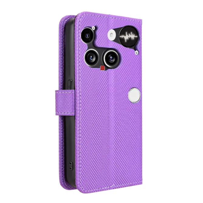 Housse Nothing Phone (3) Simili Cuir Sangle Porte-Cartes 3