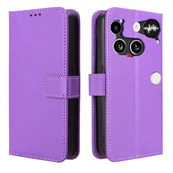 Housse Nothing Phone (3) Simili Cuir Sangle Porte-Cartes 3