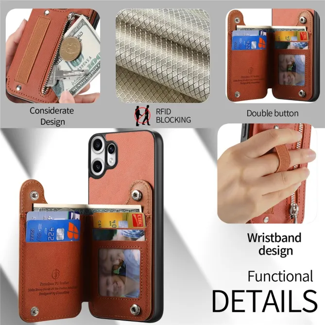 Coque CMF Phone 2 Pro Simili Cuir Protection 12