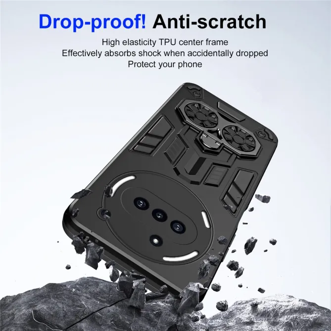 Coque Nothing Phone (3a) TPU Anneau Antichoc Protection