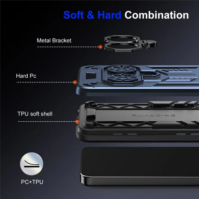 Coque Nothing Phone (3a) Pro TPU Anneau Antichoc Protection