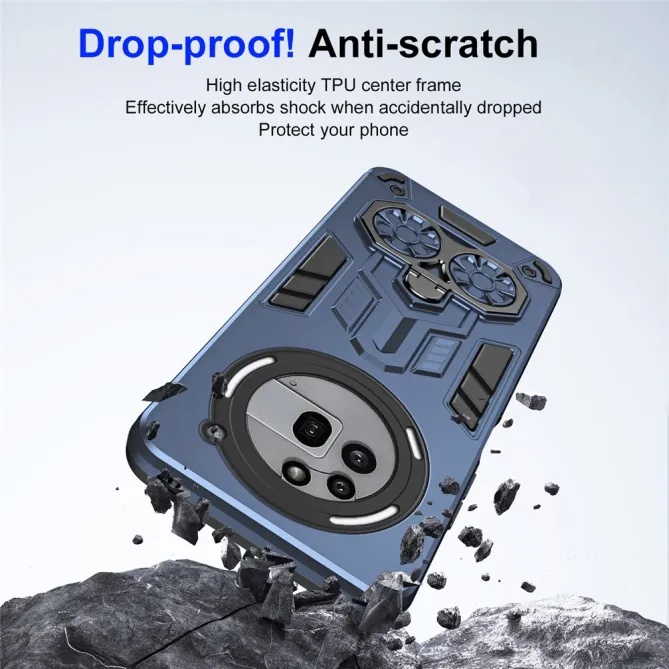 Coque Nothing Phone (3a) Pro TPU Anneau Antichoc Protection