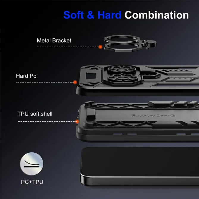 Coque Nothing Phone (3a) Pro TPU Anneau Antichoc Protection