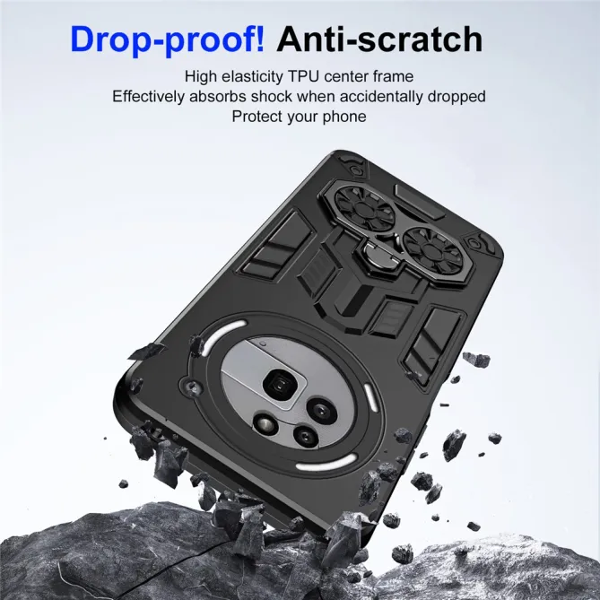 Coque Nothing Phone (3a) Pro TPU Anneau Antichoc Protection