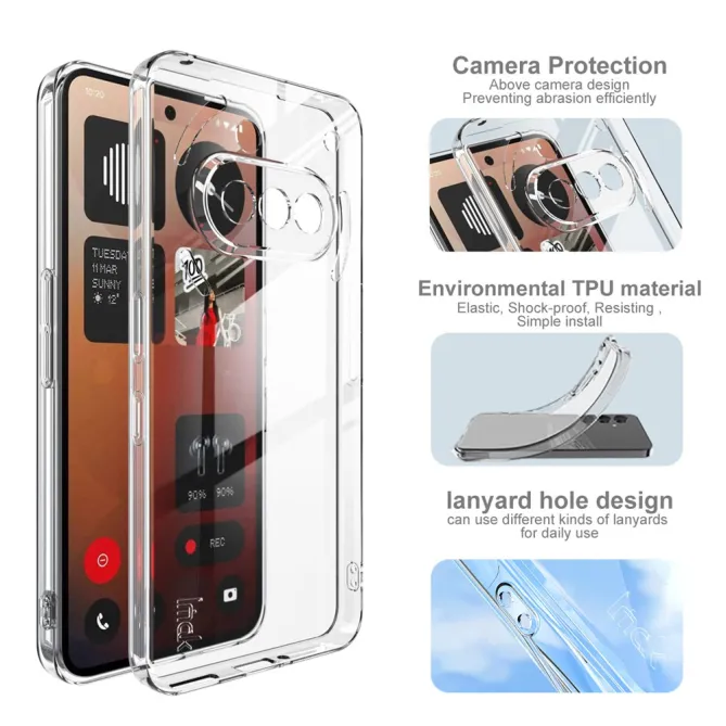Coque Nothing Phone (3a) TPU Transparent Protection 6