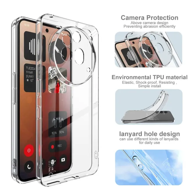 Coque Nothing Phone (3a) Pro TPU Transparent Protection 7