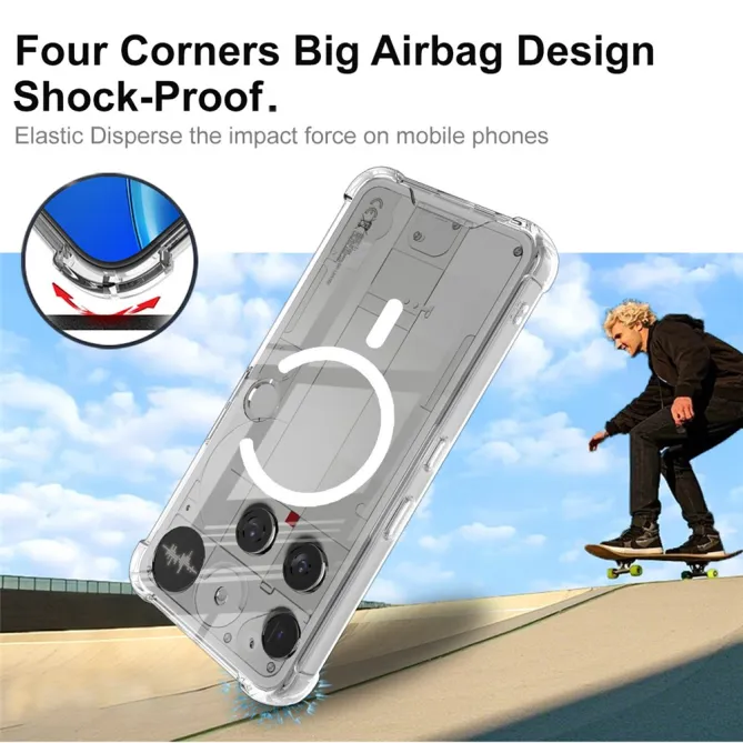 Coque Nothing Phone (3) TPU Transparent Antichoc Protection 4