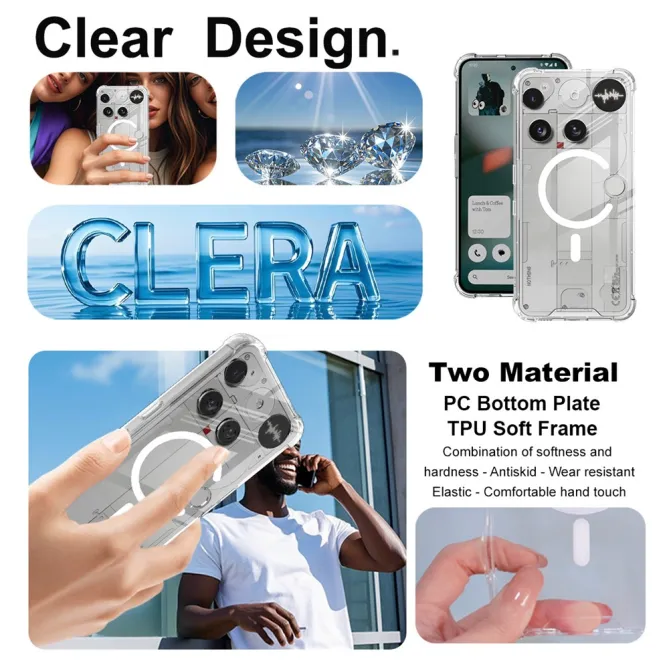 Coque Nothing Phone (3) TPU Transparent Antichoc Protection 4