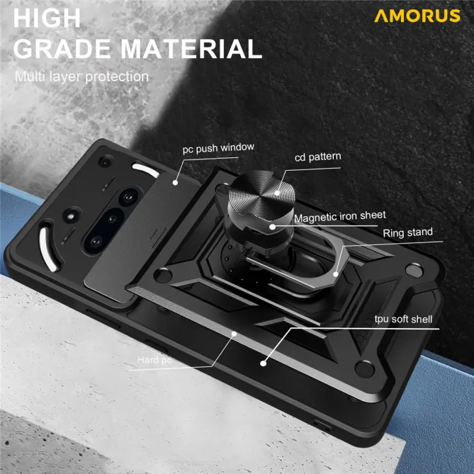 Coque Nothing Phone (3a) TPU Béquille Protection 5