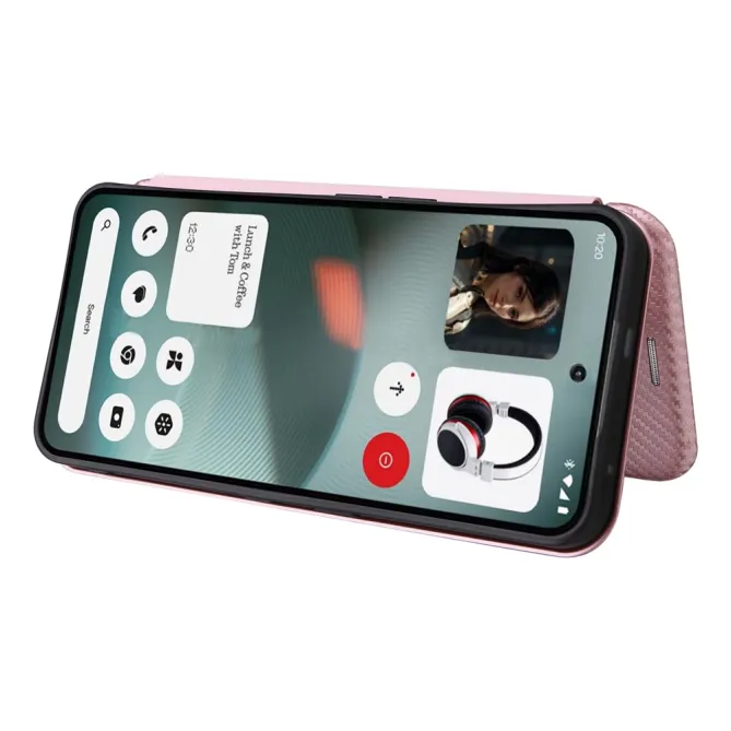 Coque Nothing Phone (3) Simili Cuir Antichoc Protection