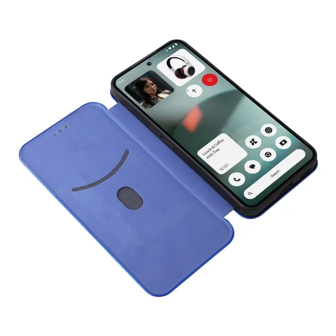 Coque Nothing Phone (3) Simili Cuir Antichoc Protection