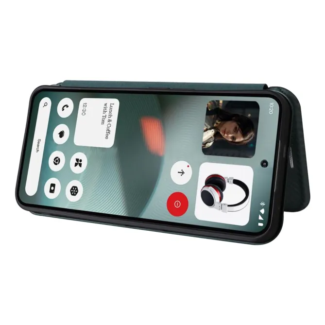 Coque Nothing Phone (3) Simili Cuir Antichoc Protection