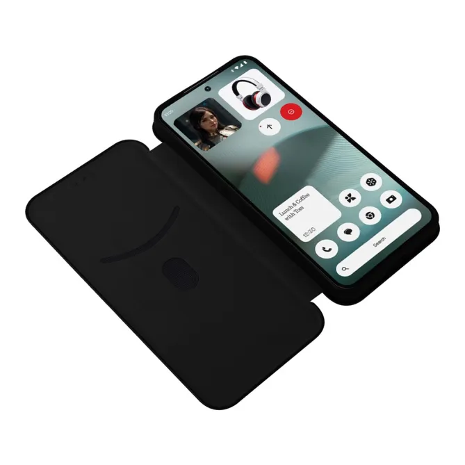 Coque Nothing Phone (3) Simili Cuir Antichoc Protection