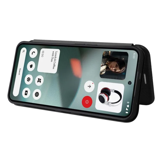 Coque Nothing Phone (3) Simili Cuir Antichoc Protection