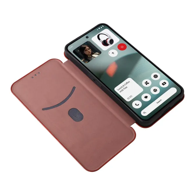 Coque Nothing Phone (3) Simili Cuir Antichoc Protection