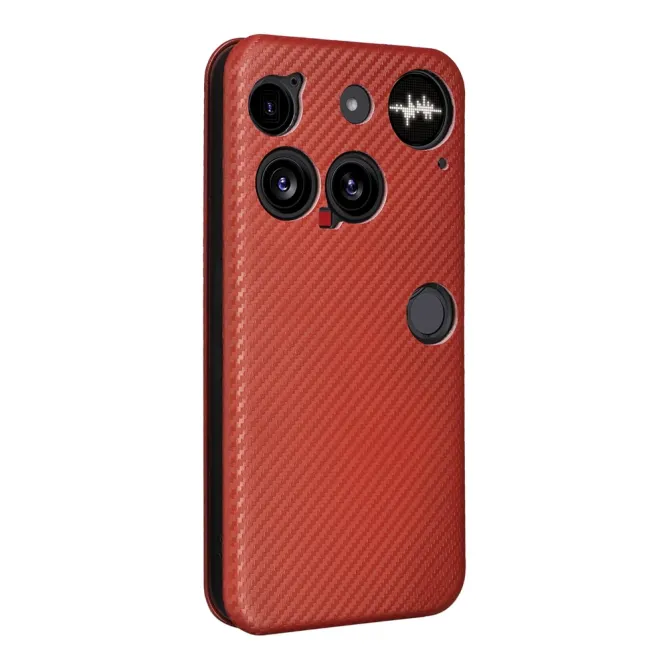 Coque Nothing Phone (3) Simili Cuir Antichoc Protection