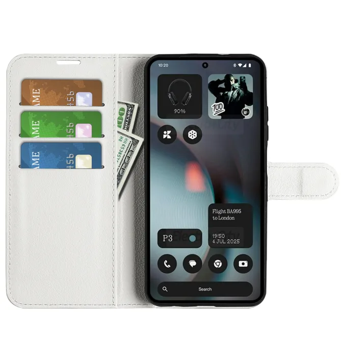 Coque Nothing Phone (3) Simili Cuir Antichoc Protection 2