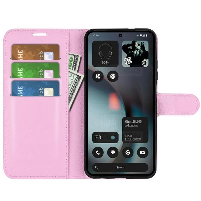 Coque Nothing Phone (3) Simili Cuir Antichoc Protection 2