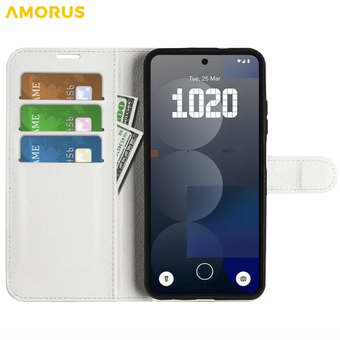Housse Nothing Phone (3a) Pro Simili Cuir Porte-Cartes 10
