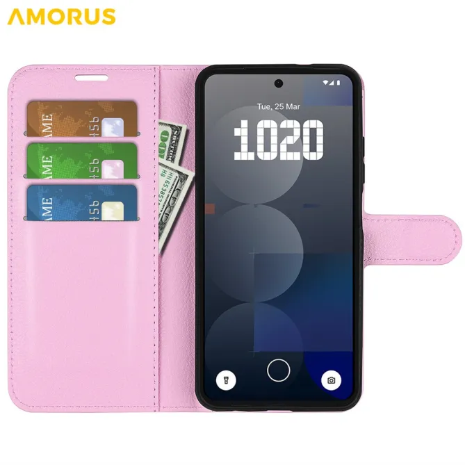 Housse Nothing Phone (3a) Pro Simili Cuir Porte-Cartes 10