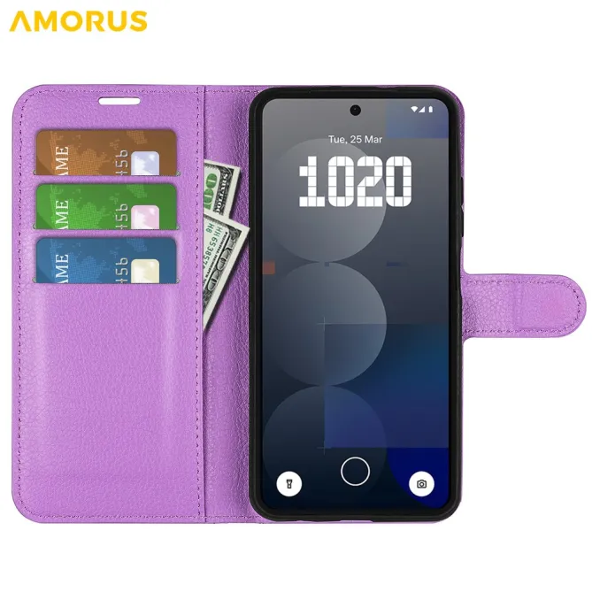 Housse Nothing Phone (3a) Pro Simili Cuir Porte-Cartes 10