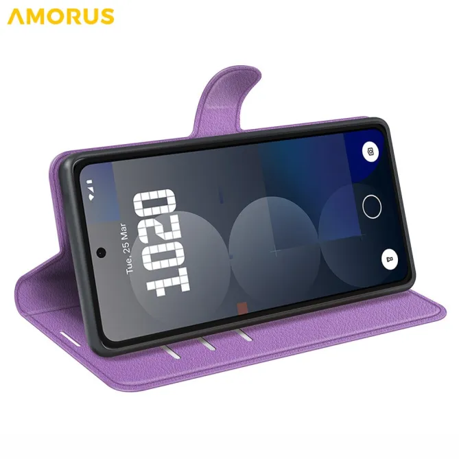 Housse Nothing Phone (3a) Pro Simili Cuir Porte-Cartes 10