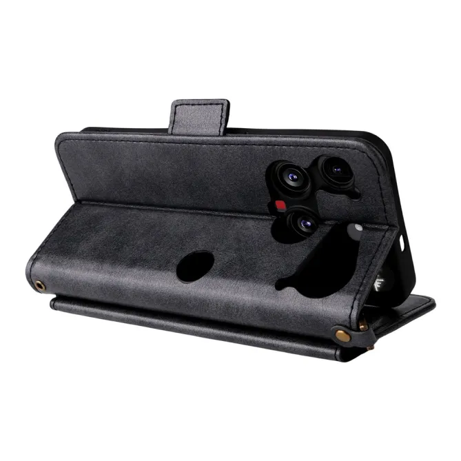 Housse Nothing Phone (3) Simili Cuir Sangle Porte-Cartes 4